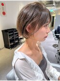 耳掛けショート/ひし形ショート/丸みショート/ショートボブ/小顔