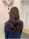 艶々ほんのりピンクブラウン