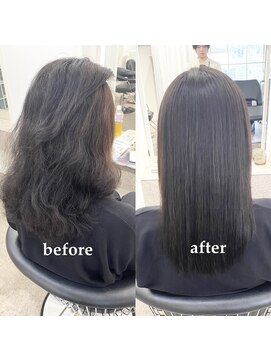 オフィーリア 名古屋　髪質改善/縮毛矯正オフィーリア髪潤髪質改善ストレート