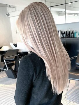 シオン(shion) くすみベージュオリーブカラーウルフレイヤーロング_ba377902