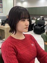 ヘアーアンドビューティー ザ ビー(Hair & Beauty the B)&nbsp;◎外ハネくびれボブ