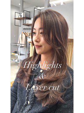 ジゼル(gisele) Highlights &Layer cut