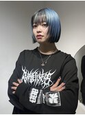 PALE BLUE × BLACK 【アウターカラー】