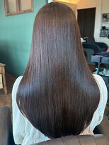 シェール(cher)&nbsp;ビフォーあり/髪質改善/うる艶ストレート【cher西宮北口：MAYA】