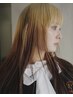 【新作トリートメント】カット＋ケアブリーチカラー＋ミドルトリートメント