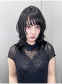 ロングレイヤーハッシュカットマッシュレイヤー