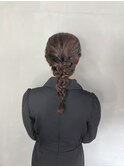 甘すぎない、大人可愛いプリンセス編みおろし♪