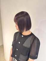 エト 梅田(eto)&nbsp;韓国/くびれヘア／メルティカラー［大阪梅田駅/ボブ／韓国］