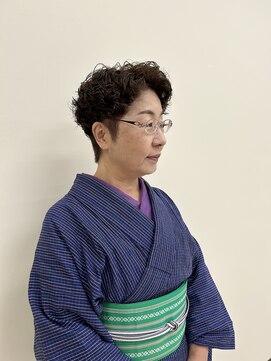 ルッツ(Lutz. hair design) 25.9.19ショートウエーブ[犬山良慈]