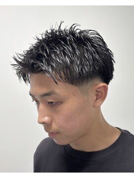 アクロ(ACRO) 広島メンズ/テーパーフェード/スパイキーショート