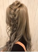 スピードヘアセット編みたらしまきおろし