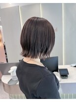ロンドリゼル 札幌(Lond RiseL) オリーブグレー/前髪/ボブ/マロンベージュ/レイヤーカット/小顔