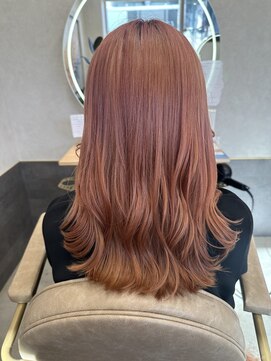 イリエヘア 川口(irier hair) モテカラー☆ピンクベージュ