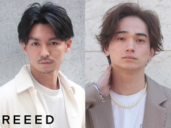 REEED 渋谷店　メンズ縮毛矯正/ニュアンスパーマ【リード】【4/3 NEW OPEN（予定）】の写真/【"好印象×オシャレ"な欲張りな組み合わせも◎】通い続けたくなること間違いなしのメンズサロン《REEED》