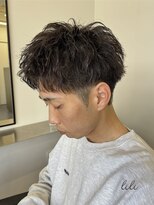 アンドメゾンオム(&Maison. homme)&nbsp;LILI/加古川/スパイキーショート/メンズ/メンズパーマ