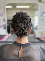 アジュテヘアードレッシング(ajouter hair dressing) ゆるかわヘアセット
