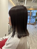 ファースト 長町店(first)&nbsp;【オージュアケア】素髪を活かした自然体のストレートヘア