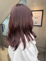 ヘアーズ ロッソ テラス(hair's ROSSO TERRACE)&nbsp;【stylist 植松】　ピンクブラウンカラー
