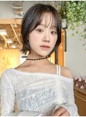 レイヤーボブミニボブ大人ボブ顔まわり