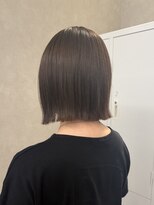 フォト 武蔵小杉(foto) 切りっぱなしボブ/ぷつっとボブ/縮毛矯正