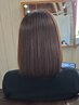 縮毛矯正+トリートメント ¥13500~ 180min