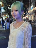 コエル(KOER)&nbsp;298. 卵型/ミントグリーン/アレンジ/ハイトーンカラー