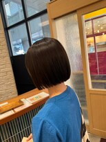 トレパルッキエーレサカイ(tre parrucchiere sakai) プツッとボブ
