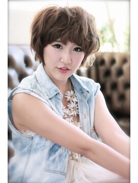 モアナサーフライダー(Moana surfrider) ふわゆる★マッシュショート