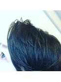 知的。。。ネイビー。。。ショートのカタチ