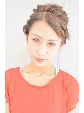 ミューズ 塩釜口店(MUSE) [MUSE塩釜口]編み込みアップby高瀬