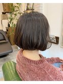 ミニボブ×マットブラウン＊小机 美容室