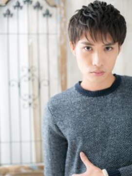 メンズヘア ビーセカンド 草加店(MENS HAIR B-2) 好感度が上がる★作りやすい束感ショートC(草加)(メンズカット)