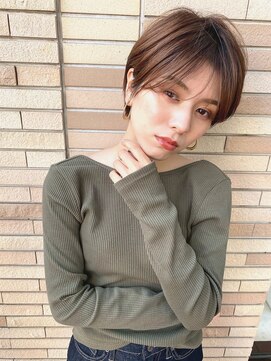 グレース(GRACE) シースルーバングで前髪ありでも大人っぽショート*担当坂本