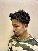 ツヤ感パーマスタイル