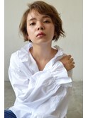 大人可愛い20代30代40代似合わせカットイメチェン流しバング