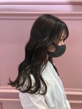 リー 梅田(Lee) Lee梅田茶屋町　韓国風スタイル×ダークアッシュ