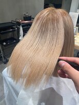 アヴァンス アリオ鳳店(AVANCE)&nbsp;髪質改善カラー×ケアブリーチ×ハイトーンベージュ