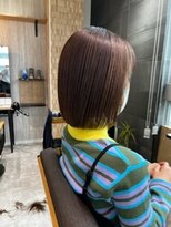 テラスヘア センダイ(TERRACE hair SENDAI)&nbsp;艶髪ボブ【イノアカラー、髪質改善縮毛矯正】