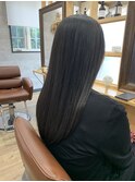 縮毛矯正ケアルーガ ロングスタイル