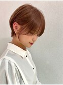 大人かわいい愛されシャギーショートヘア