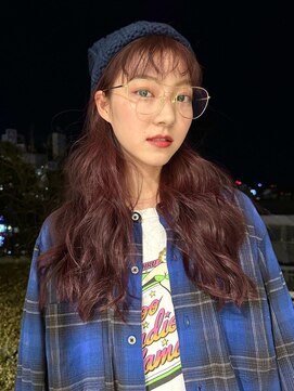 エアー 横浜(AIR) 【寺本】冬に楽しむカシスレッド！