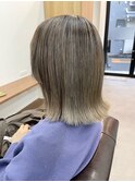 白髪ぼかしにも◎バレイヤージュカラー ビフォアー&アフター