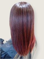 ヴィヴァーク 拝島駅前店(vivarc)&nbsp;20代30代40代暖色系髪質改善カラー艶感ストレート