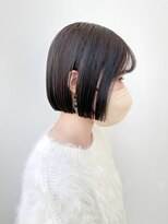 マッシュ(MASHU)&nbsp;マロンベージュcolor　丸みボブ◎20代30代40代50代