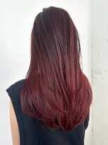 アイティーバイアルバム 八王子店(IT by ALBUM)&nbsp;レイヤーレッド_エアリーロングピンクブラウン_ba478031