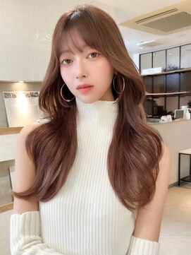 アリュウル 表参道(ALLURE) ベージュカラー　小顔効果くびれ巻き　学割U24