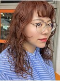 デザインパーマウルフパーマ韓国風パーマ