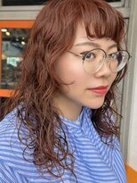 ファンファンバイルー 岐阜(fan fun by Rooo)&nbsp;デザインパーマウルフパーマ韓国風パーマ