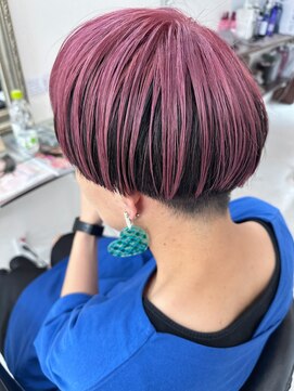 ムートン(Mouton) 刈り上げマッシュ