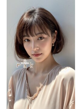 ラクヘアー 住吉店(rak hair) マチルダボブ